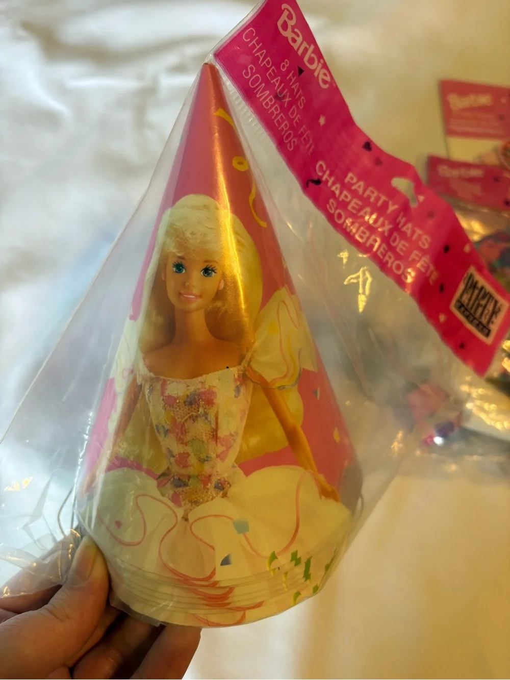 1994-1996 NEW Lot of 11 Vintage Barbie Birthday Party Supplies Sealed RARE